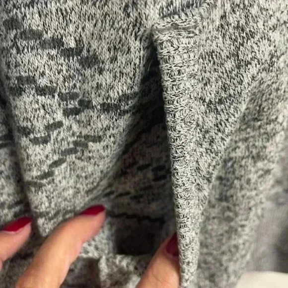 Vans Gray Pullover Sweatshirt Men's Size Small Leather Vans Patch Fall - Picture 7 of 9